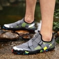 thumbnail image 3 of Aayomet Men's Casual Sneakers Summer Water Shoes Men Shoes Hiking Swimming River Tracing Shoes Breathable Non Slip,Gray 9, 3 of 5