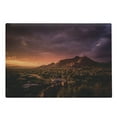 thumbnail image 1 of Arizona Cutting Board, Dramatic Sunset at North Scottsdale Canyon Canyon Valley Southwest Picture, Decorative Tempered Glass Cutting and Serving Board, in 3 Sizes, by Ambesonne, 1 of 2