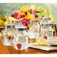 thumbnail image 5 of Estilo Mason Jar with Handle and Straw | Set of 6 | 16 oz Jars, 5 of 5