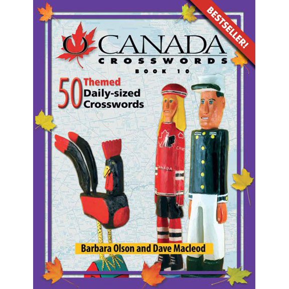 O Canada Crosswords: O Canada Crosswords Book 10: 50 Themed Daily-Sized Crosswords (Paperback)
