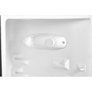 Arctic King 4.5 Cu Ft Two-Door Compact Refrigerator, Stainless Steel Look