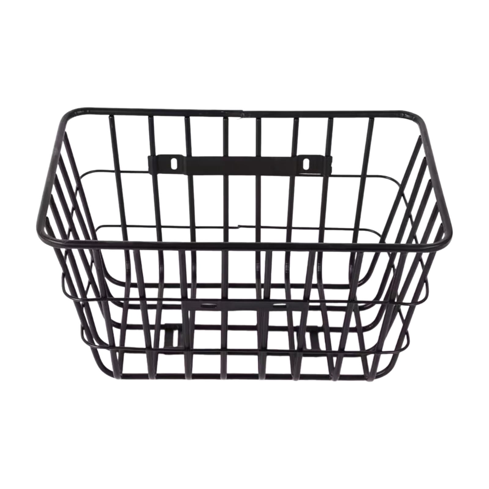 Colaxi Front Rear Bike Basket Cargo Rack. Metal Wire, Basket Cycling Rack Basket for Backyard Cycling Camping Street