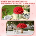 thumbnail image 4 of Zukuco 16 Pcs Artificial Poppy Flowers PU Real Touch Poppy Silk Flowers 11 Inch Poppy Anemone Stems Fake Flowers Table Centerpiece for Home Wedding Memorial Day Décor(Red), 4 of 7