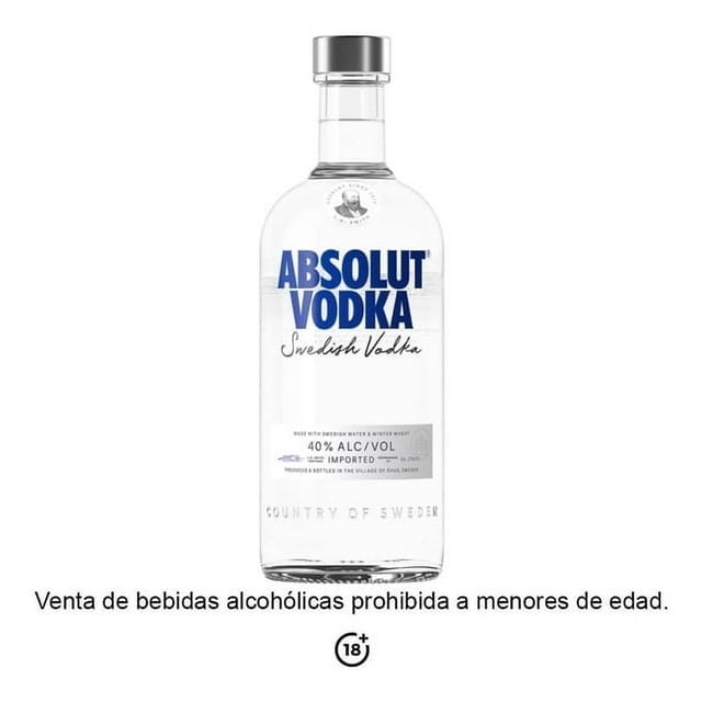 PACK DE 3 VODKA ABSOLUT AZUL 750ML