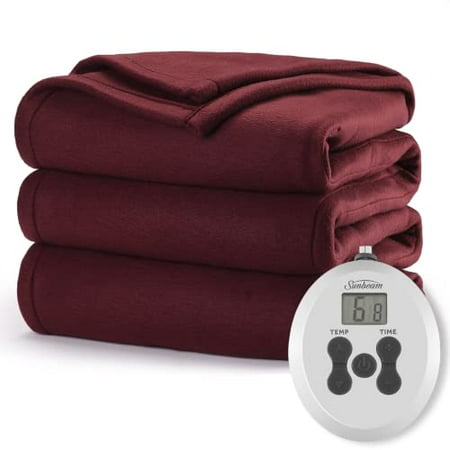 Sunbeam Royal Ultra Cabernet Heated Blanket - Full (Used)
