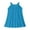 Sky Blue, variant on Huanglei Girl's Beach Swim Cover Up Summer Sleeveless Tank Dresses Flower Girls Dress 4-5 Years