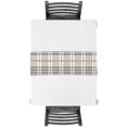 thumbnail image 4 of Rustic Table Runner Grey Ivory Red Buffalo Check Plaid Rectangular Runner for Party Decoration Wedding Baby Shower Birthday Bachelor Party Holiday Party Event, 13x70 Inch, 4 of 8