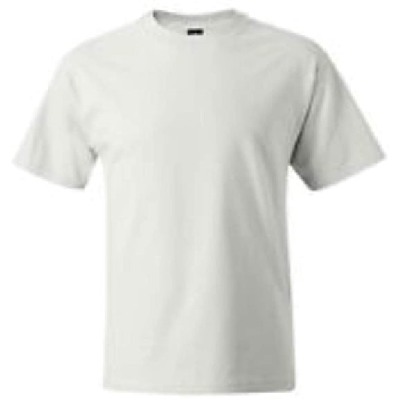 Hanes Mens Tagless ComfortSoft 100% Cotton T-Shirts Large 42-44" 2-Pack White