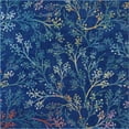 thumbnail image 2 of Rugs.com Blossom Collection Rug – 8 Ft Square Blue Medium Rug Perfect For Living Rooms, Kitchens, Entryways, 2 of 8