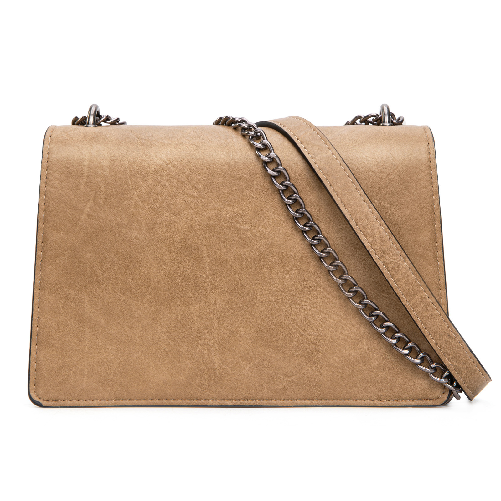 Wrangler Crossbody Purse for Women Shoulder Bag Vintage Wallets with Chain Strap, Khaki