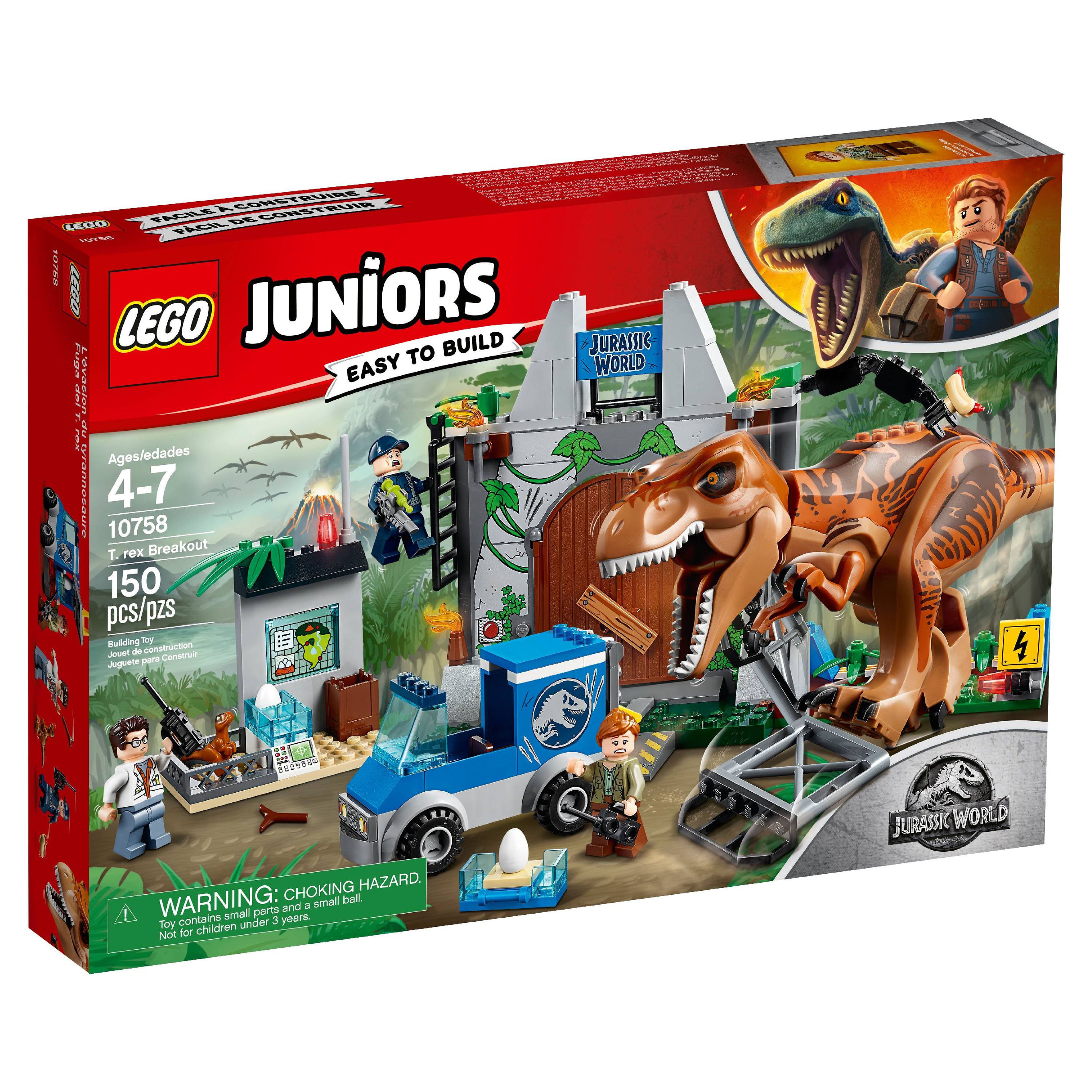 LEGO Juniors Jurassic World T. Rex Breakout 10758 (150 Pieces) - image 3 of 6