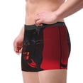thumbnail image 3 of Bingfone Black Panther Red Background Men's Underwear - Casual Stretch Boxer Briefs-XX-Large, 3 of 7