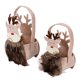 thumbnail image 3 of Bolsas de dulces navideños, 2 piezas Bolsas de dulces navideños Suministros para fiestas Bolsas de golosinas navideñas Integración perfecta, 3 of 12