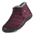 thumbnail image 1 of Botas de nieve impermeables para Hombre, botines sin cordones para mantener el calor, envío gratis, 1 of 4