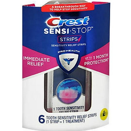 3 Pack  Sensi-Stop bandes de sensibilité des dents de secours 6 bandes Chaque
