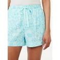thumbnail image 2 of Joyspun Women's Woven Sleep Shorts, Sizes S to 3X, 2 of 5