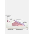 thumbnail image 6 of Cosmolight Glitter Faux Leather Sneakers, 6 of 10