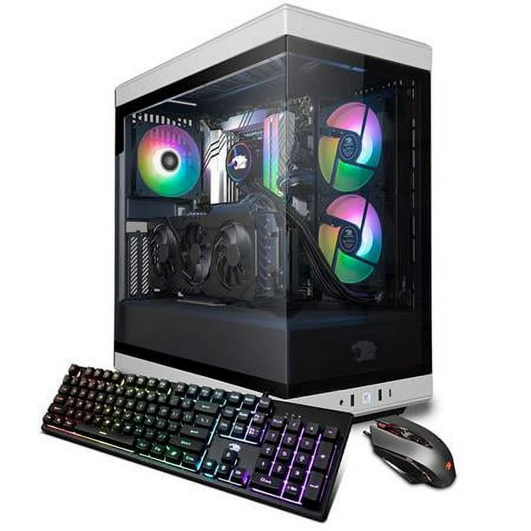 iBUYPOWER Gaming Desktop PC Y40 313A - Ryzen 9 7900X - RTX 4070 Ti - 32GB  DDR5 RAM - 1TB NVMe + 1TB HDD