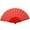 Red, variant on D-GROEE Plain Hand Plastic Folding Fan Handheld Fan Cloth Folded Fan for Wedding Party and Home Decoration