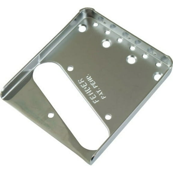 Fender P-GTVT-C-PLATE Plate - Fender, Vintage Tele Bridge, Chrome