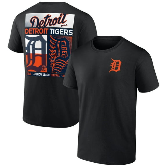 Men's Black Detroit Tigers In Good Graces T-Shirt