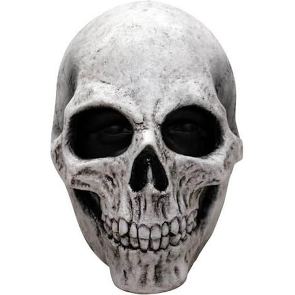 Morris Costumes TB26156 Skull Latex Mask, White