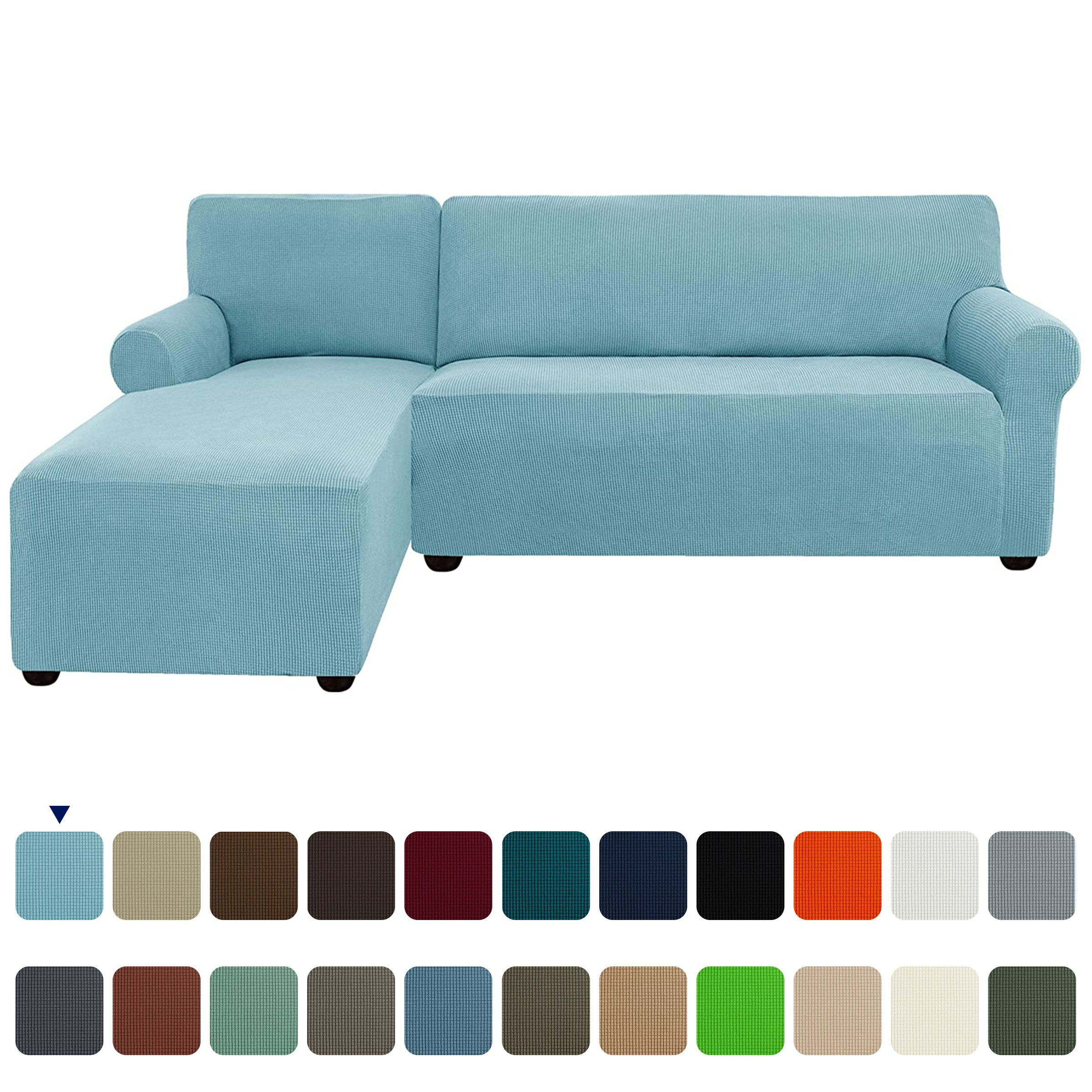 SOLID COLOR LOVESEAT FURNITURE THROW COVER 70 Inches x 120 Inches 