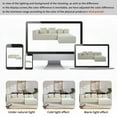thumbnail image 5 of U_Style Modern 3-Piece Removable Modular Sofa | Excellent Comfort, Free Combination, 5 of 11