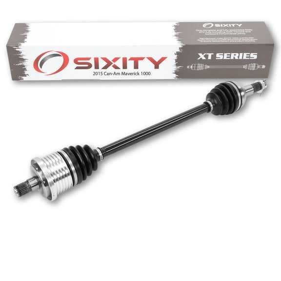 Sixity XT Rear Right Axle compatible with Can-Am Maverick 1000 2015 - STD XRS XRS-DPS 4X4