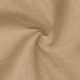 thumbnail image 5 of Women's Summer Short Sleeve Solid Color Top Shirts Blouses Crewneck Loose Fit Casual Daily Wear Vacation Beach Outfits Fashion Essential Gift for Women | HAODEJW,Khaki M, 5 of 6
