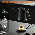 thumbnail image 2 of KFFKFF Electric Gooseneck Kettle Gooseneck Pour Over Coffee Tea Kettle 1L 1200W, 2 of 9