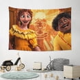 thumbnail image 4 of Encanto Tapestry, Anime Wall Poster Art, Wall Tapestry For Bedroom Living Room Dorm Room, Wall Hanging For Festival Party Events Background Photography Backdrop, 60x40 Inch, 4 of 9