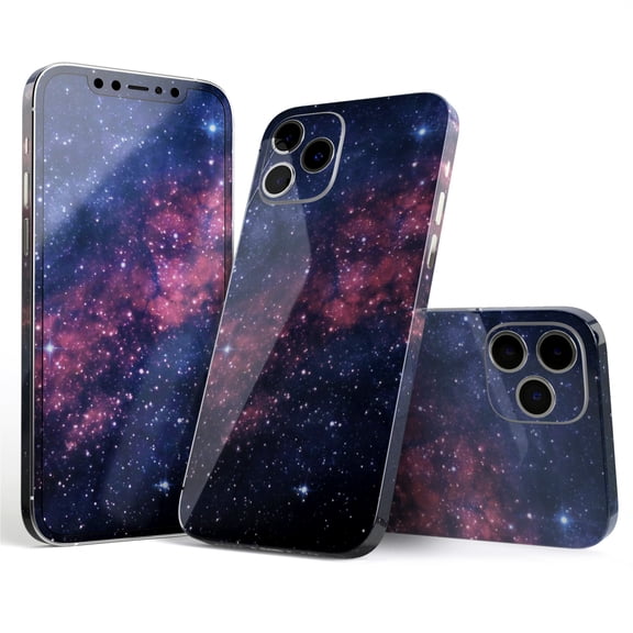 DesignSkinz Subtle Pink Glowing Space Full-Body Skin Decal Wrap Cover for iPhone 16