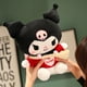 thumbnail image 4 of Sanrio-muñeco de peluche de Lolita Kuromi para niños, de encaje negro Kawaii muñeco de peluche, traje de mucama, serie de dibujos animados, bonito regalo de Navidad, 4 of 4