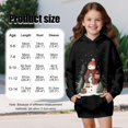 thumbnail image 7 of Psesaysky Girl’s Casual Long Sleeve Snowman Christmas Print Hoodies Comfy Cute Loose Fit Pullover Sweatshirt Loose Cozy Outwear for 7-8 Years, 7 of 7