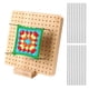 thumbnail image 1 of ColoMX Kit de pin de bloqueo de crochet de 20 piezas de cabina de acero inoxidable de la varilla de acero de crochet suministros de tejido de tejer accesorios, 1 of 8