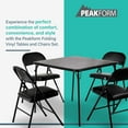 thumbnail image 2 of Peakform 5 Piece Folding Vinyl Tables and Chairs for Home Use and Indoor Spaces, 2 of 8