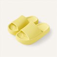 thumbnail image 2 of CAUYDY Cloud Slides for Kids Boys Girls Shower Bathroom Slippers Slip on Sandals Non-Slip Open Toe Pillow Slippers-Quick Drying Summer Beach Pool Shoes(L101-Yellow,12.5), 2 of 9