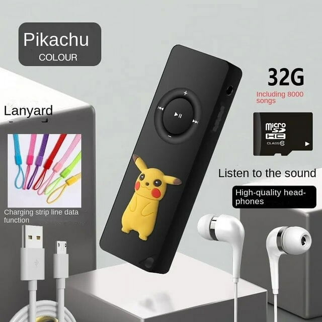 Hello Kitty USB In-line Card MP3 Player U Disk Mp3 Player Ossless Sound Music Media MP3 Player Can Be Put Out Support TF Card