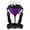 Purple#2975, variant on Red Wine Glass Sleeve Cup Protector, Neoprene Rubber Goblet Cover With Webbing Neck Strap, Portable Glass Protection for Picnics, Outdoor Gatherings and Transport