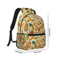 thumbnail image 2 of Uemuo 70s Groovy Hippie Printed Student Durable Water-resistant Backpack,Travel Backpack,Outdoor Activities Backpack, Laptop Backpack, Multi-compartment Backpack, 2 of 5