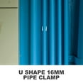 thumbnail image 4 of Beaupretty 50Pcs PVC White U Shape Clamp Support for Thin Wall Pipe with Anti Scale Feature, 4 of 7