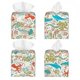 thumbnail image 2 of Balery Sea Animal Porta Pañuelos de Cuero con Estampado – Funda Moderna Cuadrada para Caja de Pañuelos, Dispensador 5x5x5'', 2 of 7