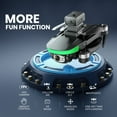 thumbnail image 3 of S5S Drone with 6K UHD Camera for Adults Kids, Wefone Foldable Quadcopter, Brushless Motor, Optical Flow Positioning, 2 Batteries, Black, 3 of 11