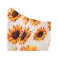 thumbnail image 3 of ITFABS Girls Clothes Set, Floral/Leopard Print Cropped Tops+Flared Trousers, 3 of 9
