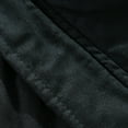 thumbnail image 3 of Brondbend Men Coat Man Jacket Hooded Long Sleeved Zipper Pocket Outerwear Solid Color Stylish Jacket Loose Fit Going out Tops Black, 3 of 4