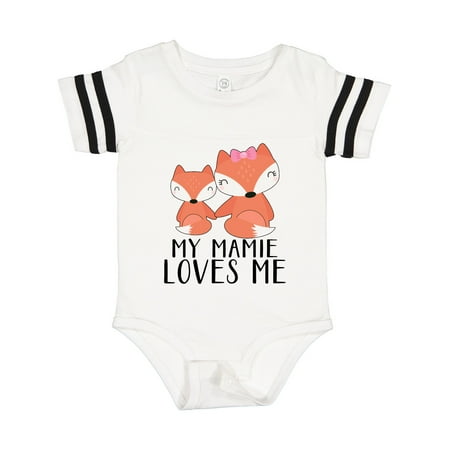 

Inktastic My Mamie Loves Me Gift Baby Boy or Baby Girl Bodysuit