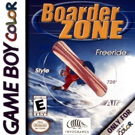 Restored Boarder Zone (Nintendo Game Boy Color, 1999) (Refurbished)