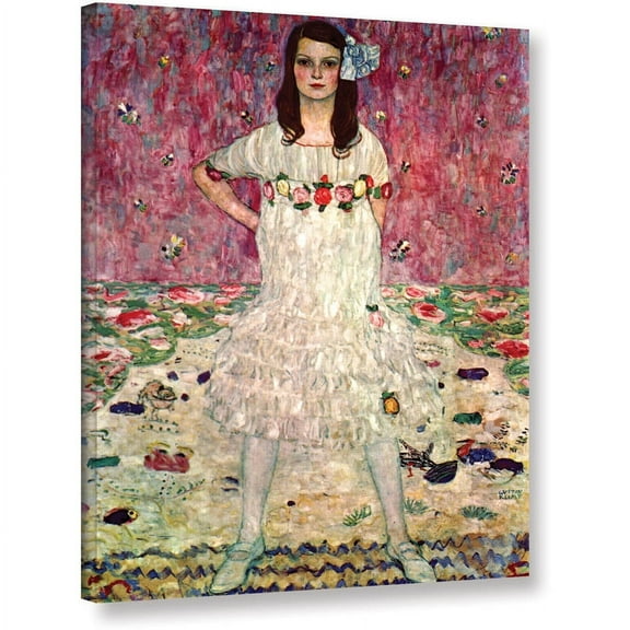 Gustav Klimt "Eugenia Primavesi" Gallery-Wrapped Canvas