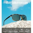 thumbnail image 5 of KALIYADI Polarized Sunglasses for Men and Women,Classic Square Sun Glasses with UV Protection for Driving Fishing, 5 of 8